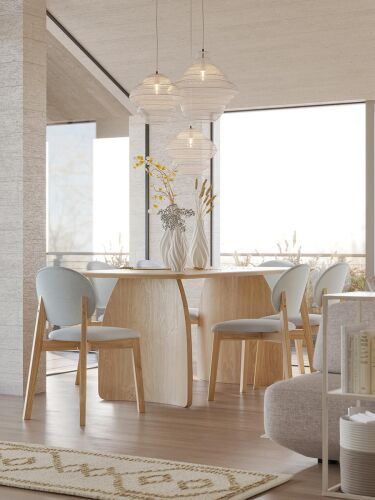 Светильник подвесной vinger, D45х50 см, бежевый 6