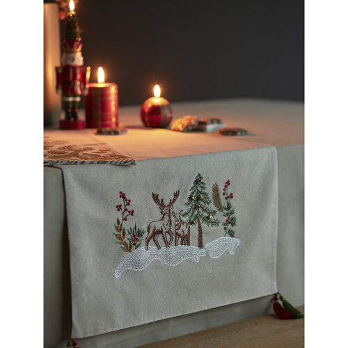 Дорожка на стол celebrations из коллекции new year essential, 45 2 Дорожка на стол celebrations из коллекции new year essential, 45 2