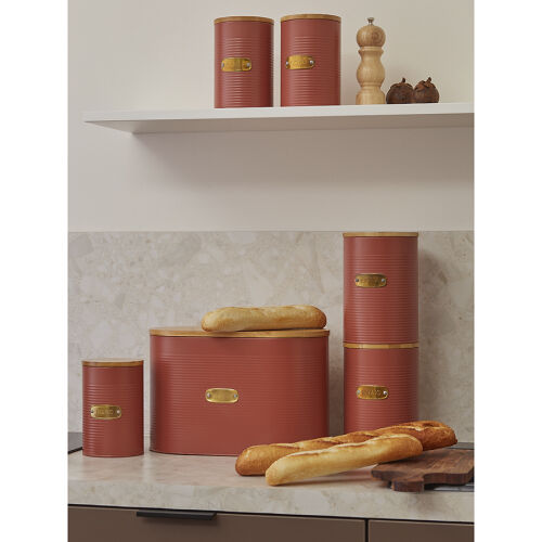 Банка для хранения крупы irmel, 2,5 л, терракота 2