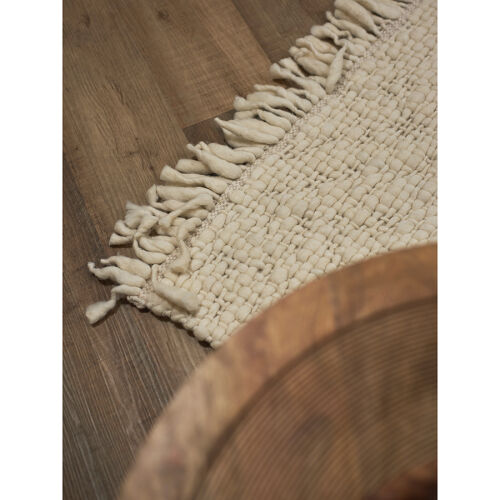 Ковер из буклированной новозеландской шерсти из коллекции ethnic 4