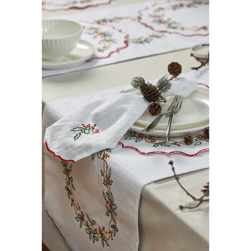Набор из двух салфеток festive wreath из коллекции new year esse 1 Набор из двух салфеток festive wreath из коллекции new year esse 1