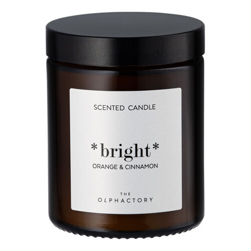 Свеча ароматическая the olphactory, bright, orange&cinnamon, 30  1