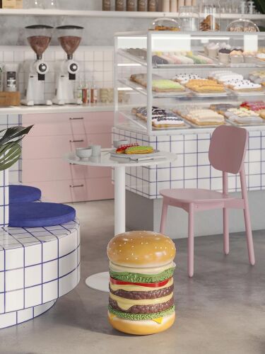 Стул saga, розовый 3