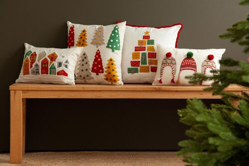 Чехол на подушку jolly forest из коллекции new year essential, 4 2