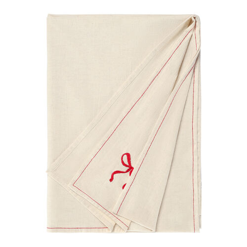 Скатерть fancy bows бежевого цвета из коллекции essential, 180х2 7