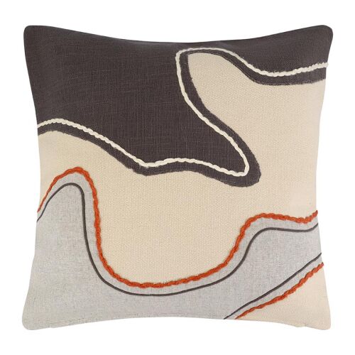 Чехол на подушку flowing stone из коллекции ethnic, 45х45 см в harsika Чехол на подушку flowing stone из коллекции ethnic, 45х45 см
