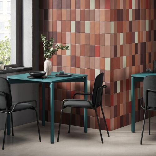 Стул ror, double frame, велюр, черный /черный 7