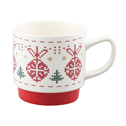 Набор из четырех кружек knitted tale из коллекции new year essen 5