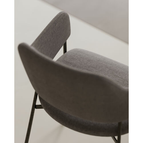 Стул wendy, рогожка, темно-серый 6