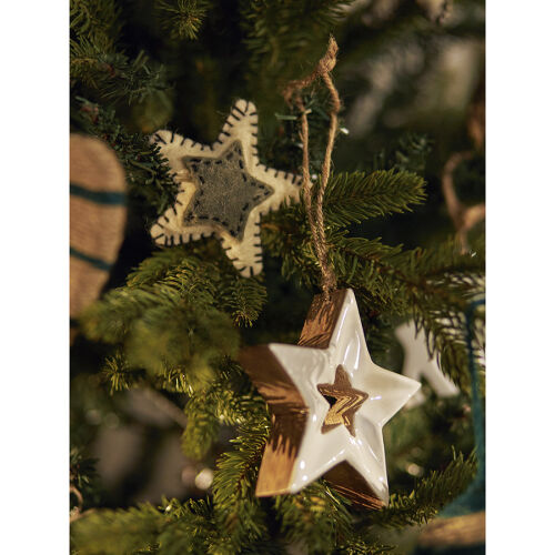 Набор елочных украшений из фетра christmas stars из коллекции ne 2