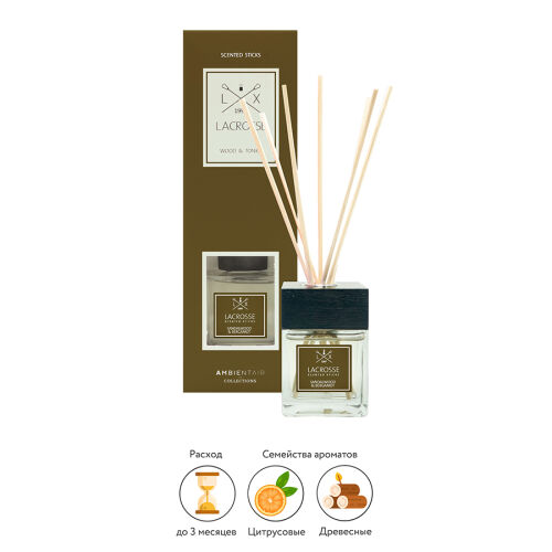 Диффузор ароматический lacrosse, sandalwood&bergamot, 100 мл 3 Диффузор ароматический lacrosse, sandalwood&bergamot, 100 мл 3