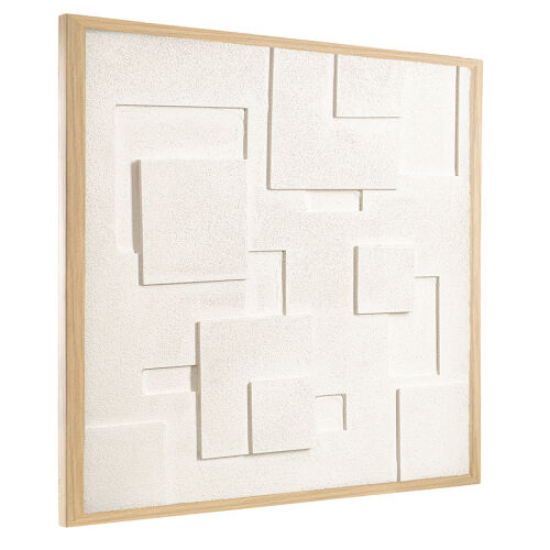 Панно декоративное с эффектом 3d minimalism, с бежевой рамой, 60 2 Панно декоративное с эффектом 3d minimalism, с бежевой рамой, 60 2