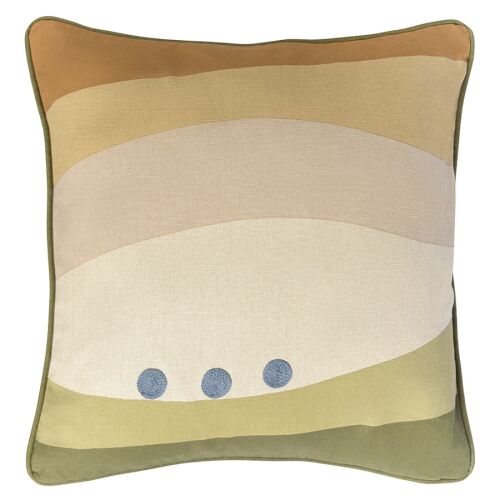 Чехол на подушку из хлопка с принтом rice plantation из коллекци 1