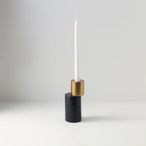 Подсвечник aryl, 15 см, белый/черный 4