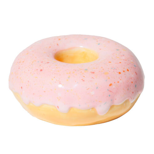 Подсвечник fast food, donut, D7 см, розовый 1 Подсвечник fast food, donut, D7 см, розовый 1