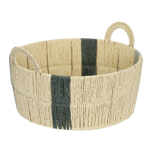 Корзина плетеная круглая bodhran sage из коллекции ethnic, разме 1 Корзина плетеная круглая bodhran sage из коллекции ethnic, разме 1