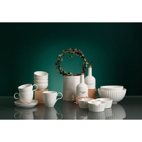 Кружка из фарфора белого цвета из коллекции kitchen spirit, 350  7