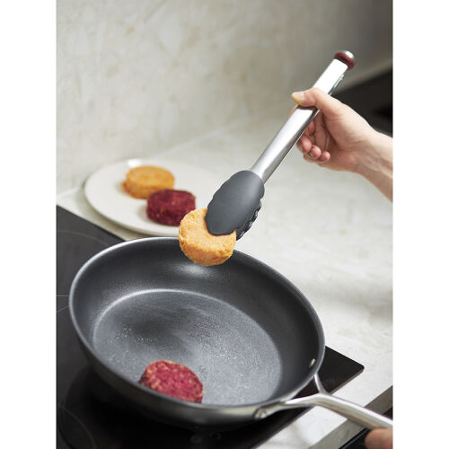 Щипцы кухонные smartchef, 33,5 см, серо-бордовые 11