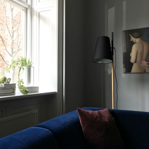 Абажур для напольной лампы hideout, черный 2