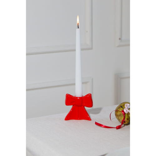 Подсвечник bow, 8 см, красный 2 Подсвечник bow, 8 см, красный 2
