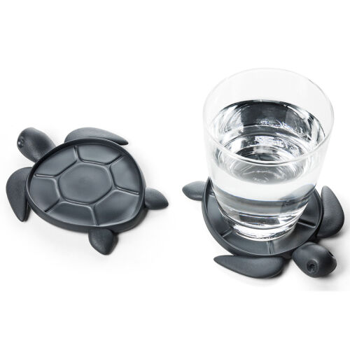 Подставка под стаканы save turtle, темно-серая 1 Подставка под стаканы save turtle, темно-серая 1