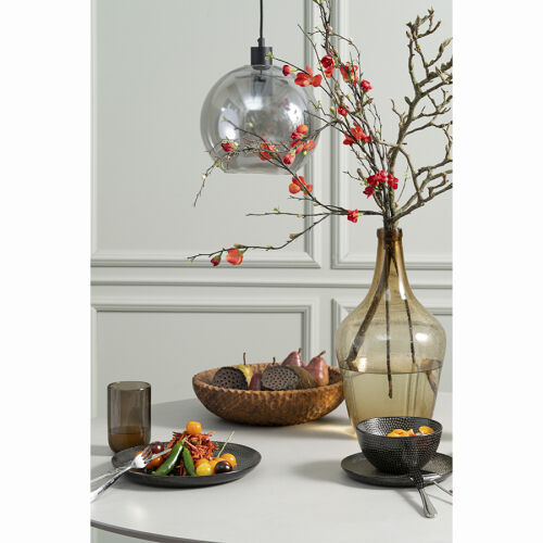 Набор обеденных тарелок dots, D26 см, черные, 2 шт. 2