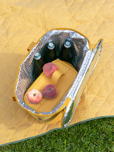 Термосумка для пикника smart picnic, l, горчичная 5 Термосумка для пикника smart picnic, l, горчичная 5