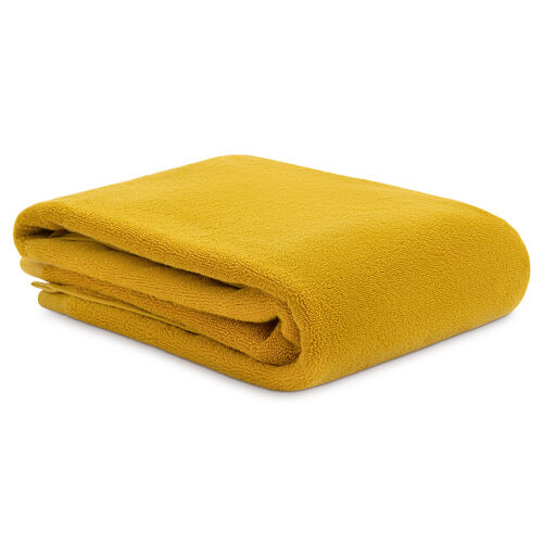 Полотенце банное цвета охры из коллекции essential, 90х150 см