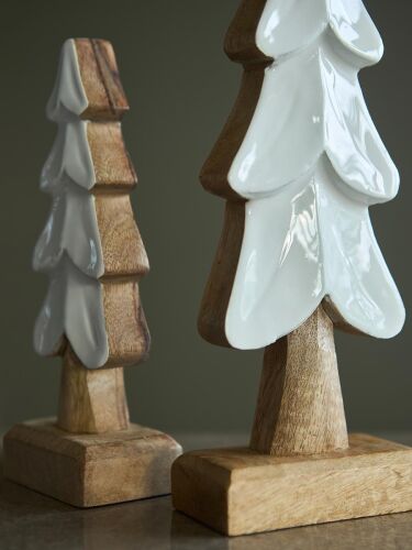 Декор новогодний snowy tree из коллекции new year essential, 30  4