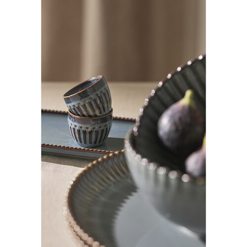 Набор из двух подставок для яиц темно-серого цвета из коллекции  2