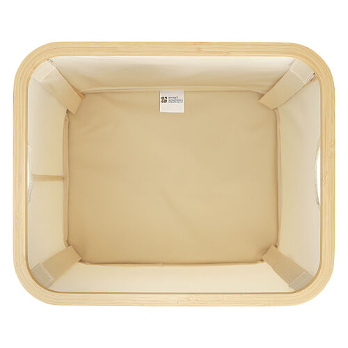 Корзина для белья neat mid, 40x33x43 см, молочная 4