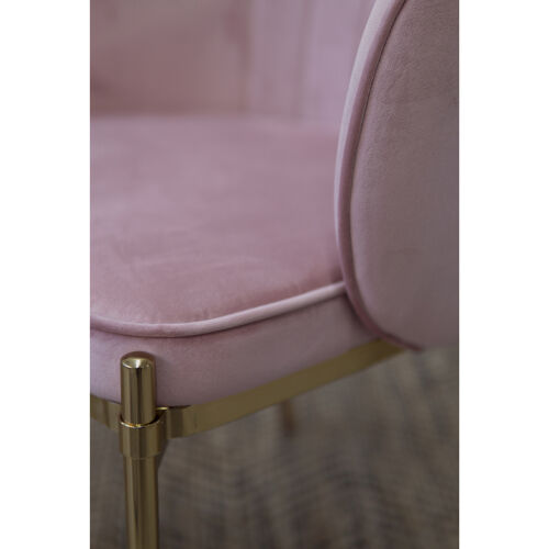 Стул coral, велюр, пыльная роза 6