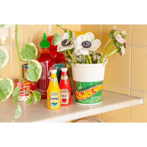 Набор из солонки и перечницы corner shop, ketchup mustard 2 Набор из солонки и перечницы corner shop, ketchup mustard 2