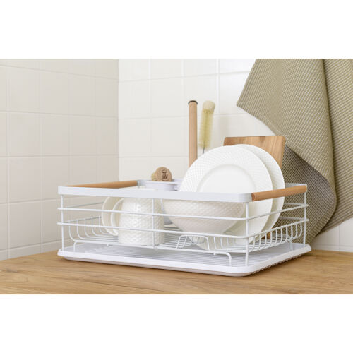 Сушилка для посуды granli, 43x30,5x14 см, белая 3 Сушилка для посуды granli, 43x30,5x14 см, белая 3