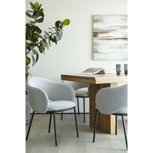 Стул coastal, букле, дымчато-серый 2