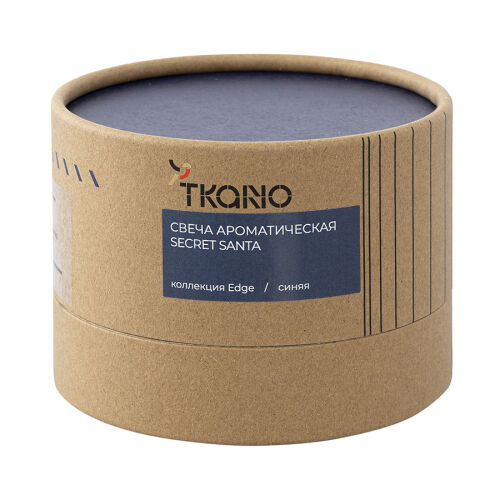 Свеча ароматическая secret santa из коллекции edge, синий, 30 ч 7 Свеча ароматическая secret santa из коллекции edge, синий, 30 ч 7