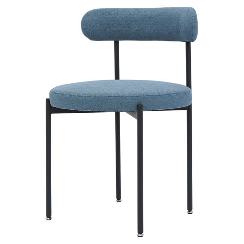 Стул loter, букле, темно-синий 1