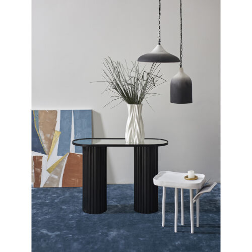 Светильник подвесной sustainable collection, D22х39 см, черный/б 2