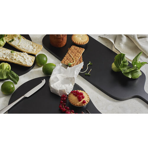 Доска сервировочная rubris, 20х60 см, черная 6