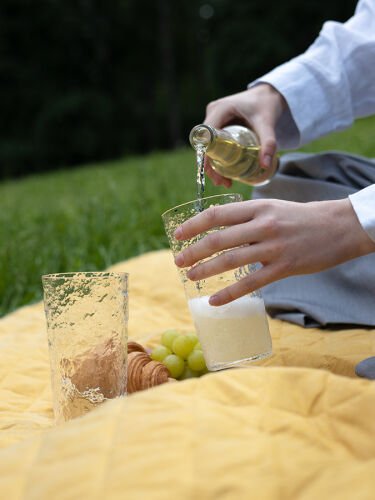 Плед для пикника и отдыха на пляже smart picnic, горчичный 1 Плед для пикника и отдыха на пляже smart picnic, горчичный 1
