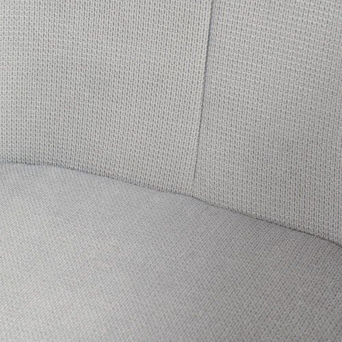 Лаунж-кресло aline, шенилл, светло-серое 4