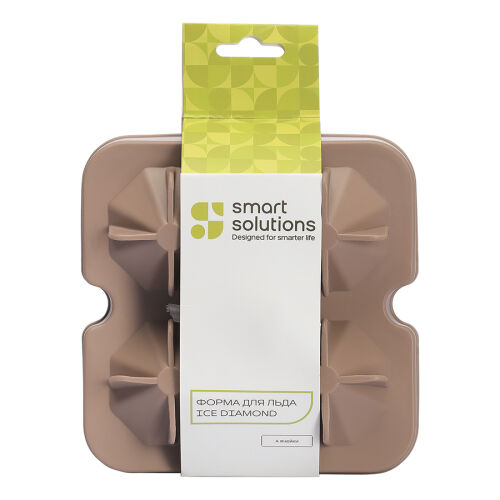 Форма для льда ice diamond, пепельно-розовая 3