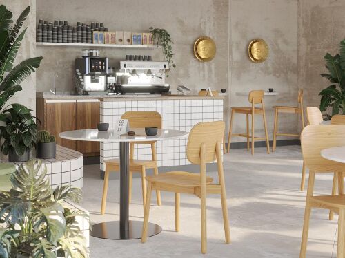 Стул барный saga, ясень 3