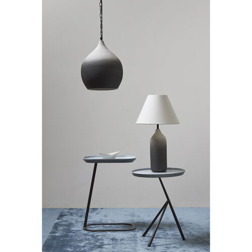 Столик приставной sustainable collection, D38 см, серо-голубой/ч 6 Столик приставной sustainable collection, D38 см, серо-голубой/ч 6