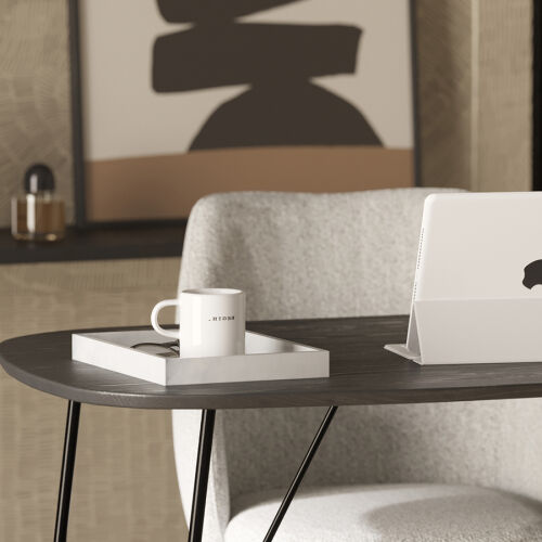 Стол письменный ander, 142,5х74 см, черный 2