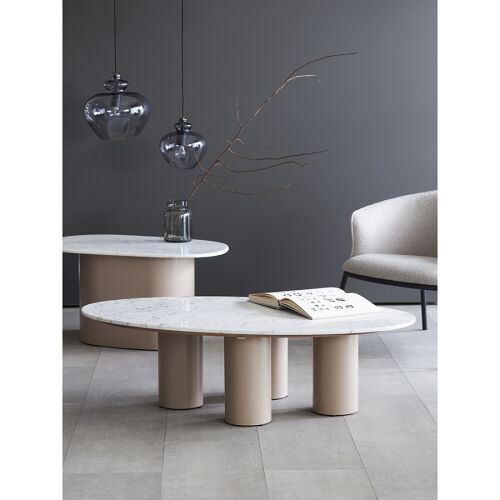 Столик кофейный mojo, 120х65,5 см, бежевый 3