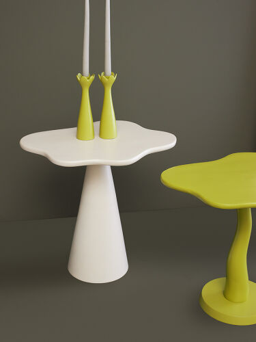 Столик приставной fluid, 56х52 см, морская пена 1