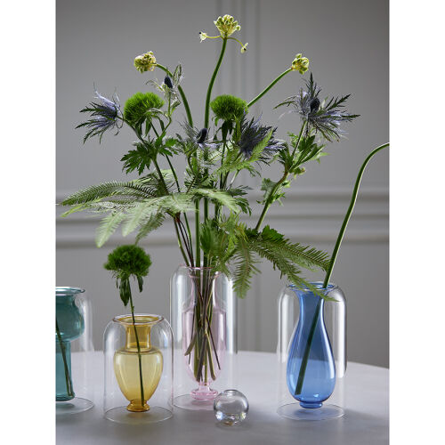 Ваза muse, 25 см, нежно-розовая 4