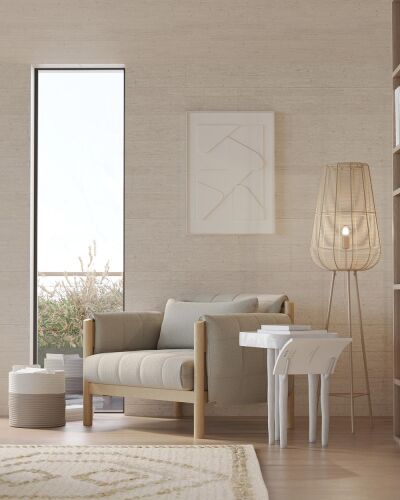 Торшер vinger, 135 см, бежевый 2