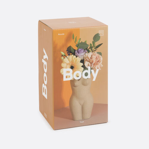 Ваза для цветов body, white, 18,8 см 6 Ваза для цветов body, white, 18,8 см 6